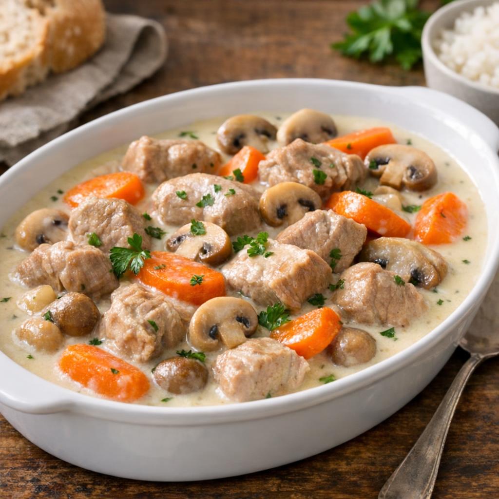 Blanquette de veau à l'ancienne