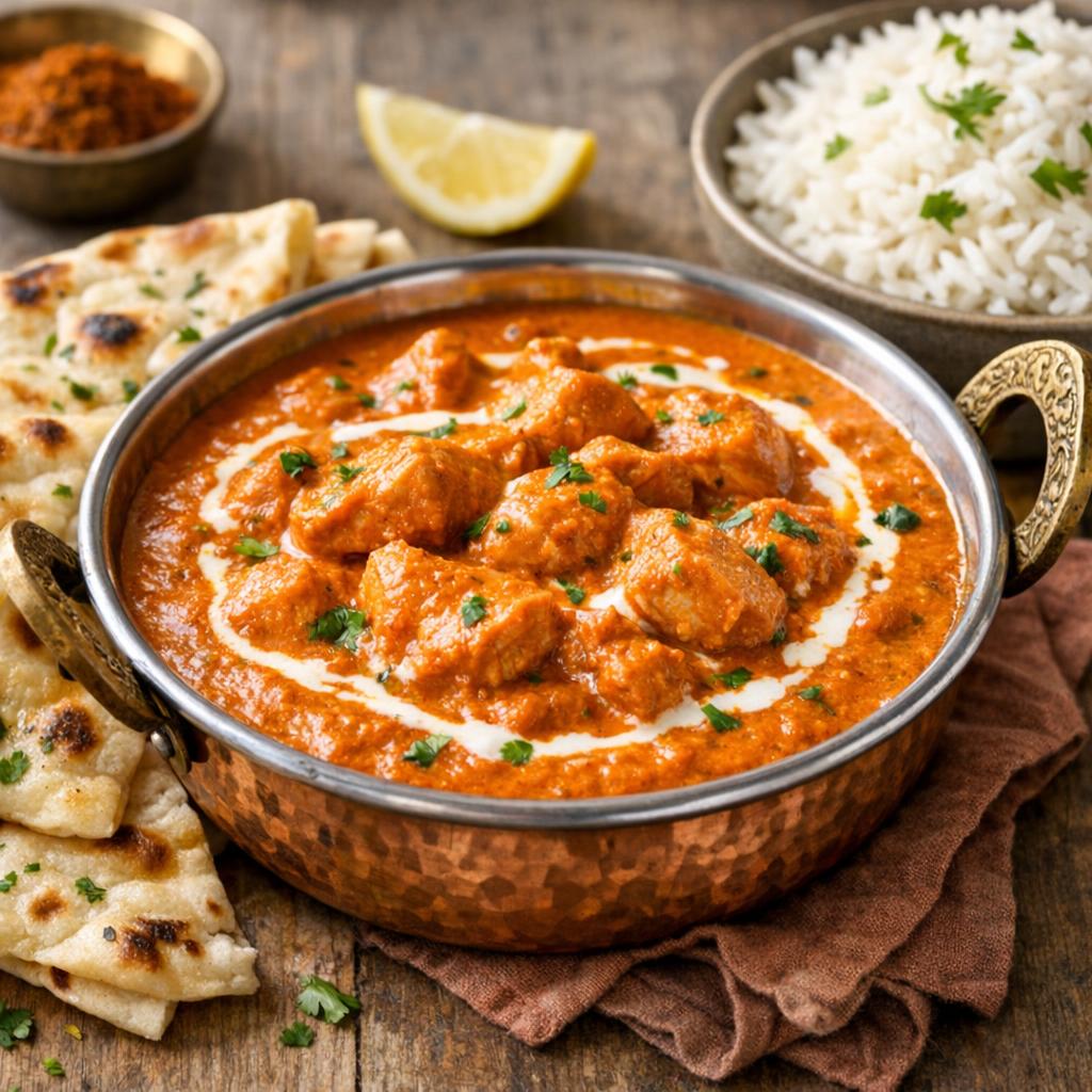 Butter chicken indien