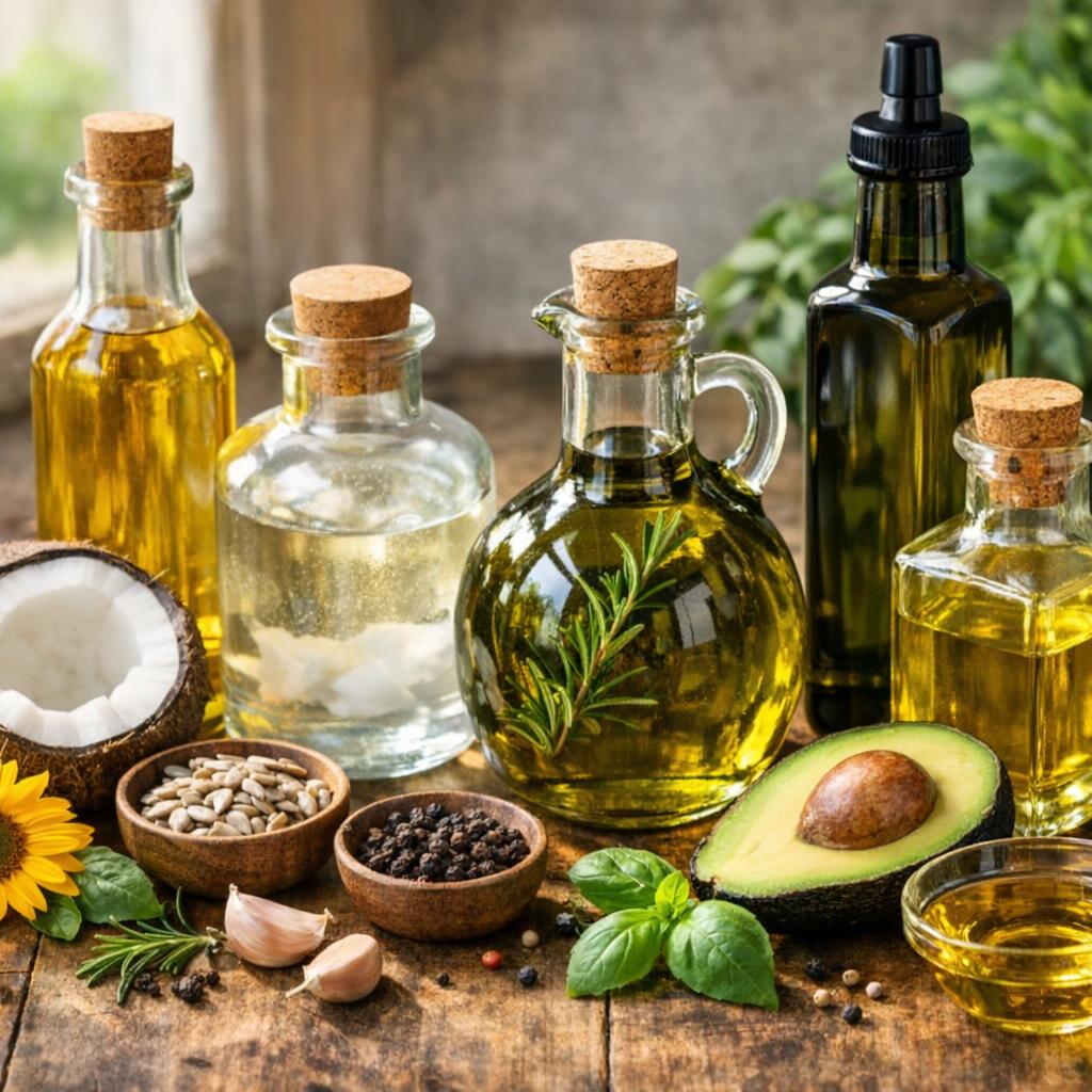 Guide des huiles de cuisson et leurs usages